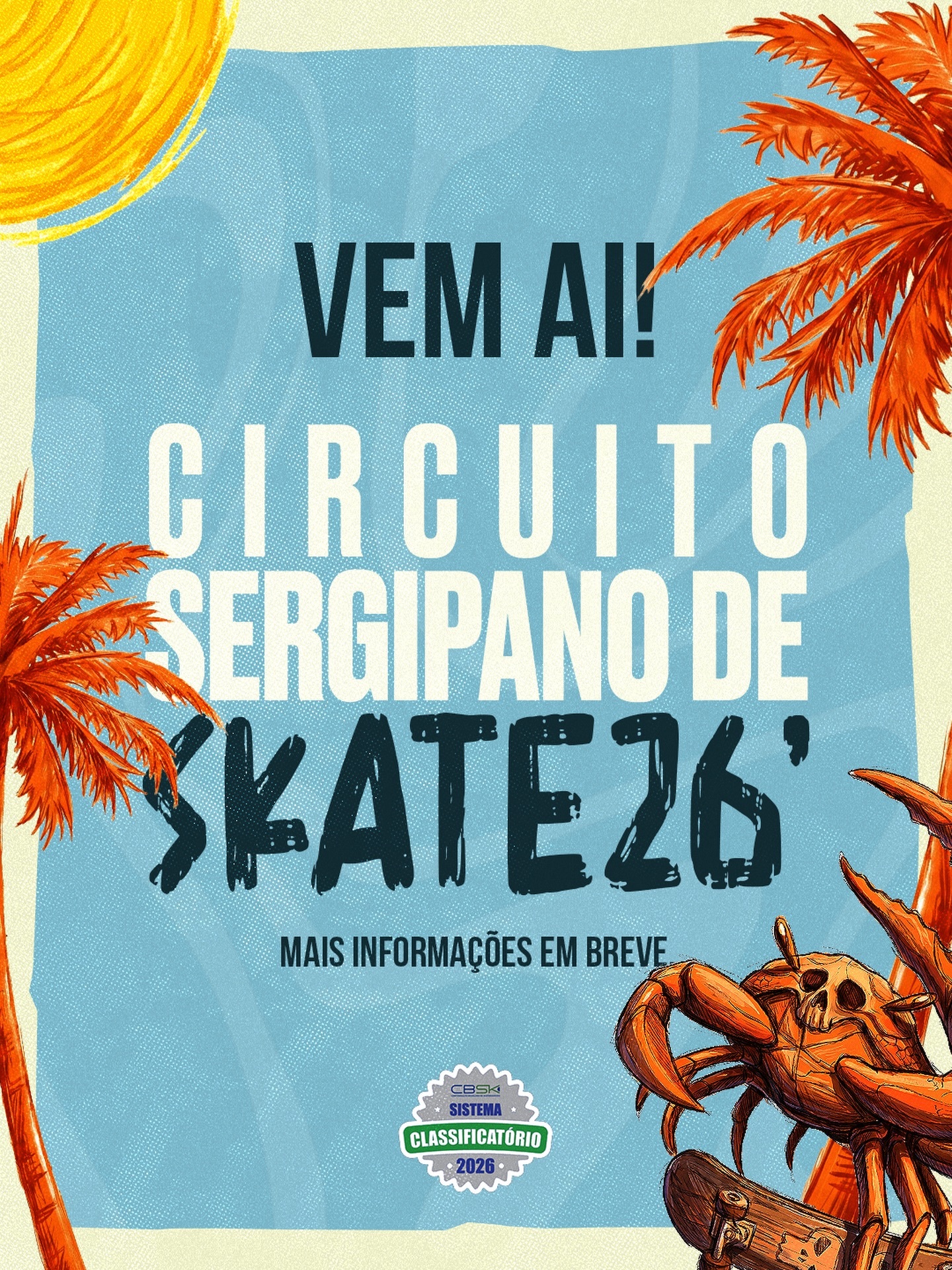 Circuito Sergipano de Skateboard Street 2026