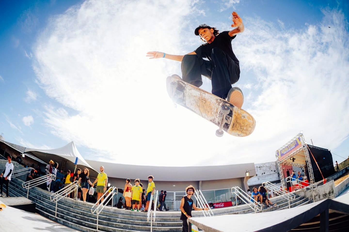 Campanha e evento de skate