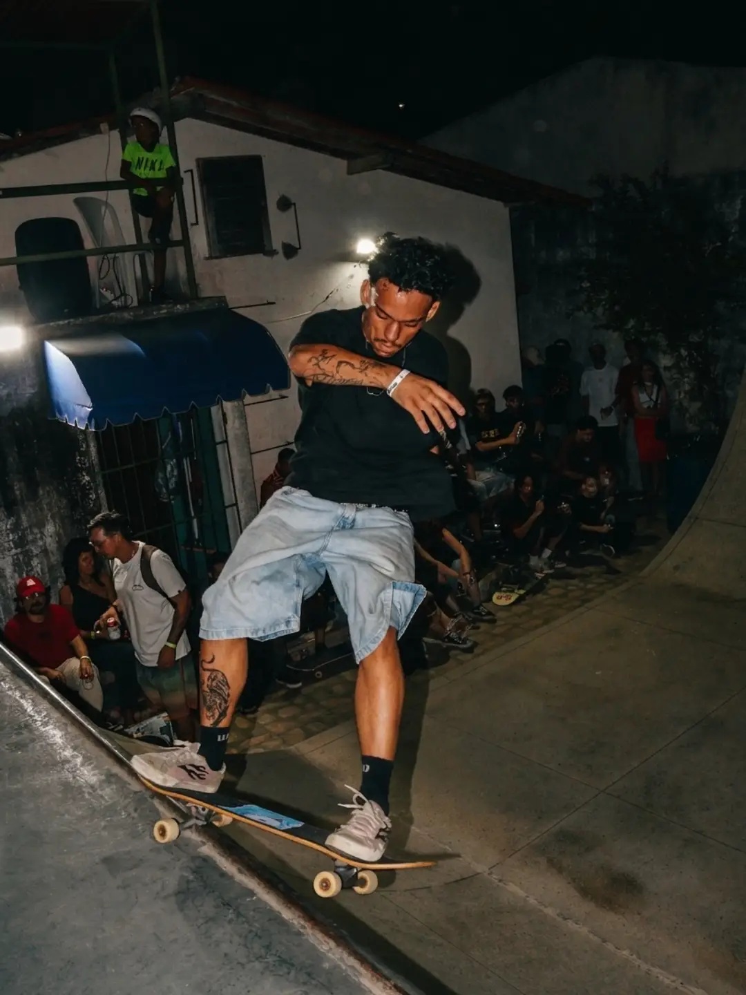 Skate Nu Quintal em ação